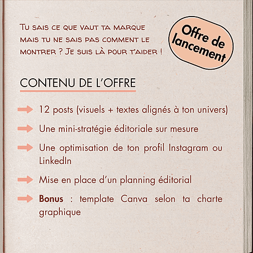 CONTENU PACK CREA SOCIALE
